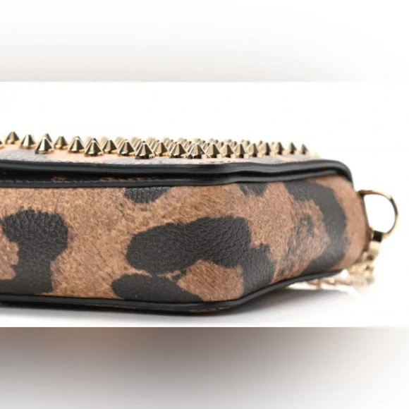 Christian Louboutin leopard print bag 💓